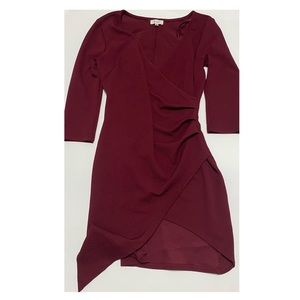 Burgundy Dress